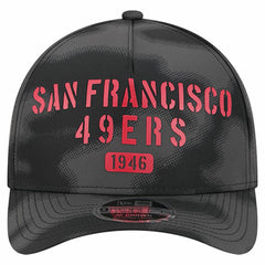 San Francisco 49ers New Era Halftone Camo 9FORTY Hat - Gray online