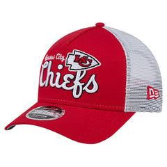 Kansas City Chiefs New Era Side Lines 9FORTY Adjustable Hat - Red for sale