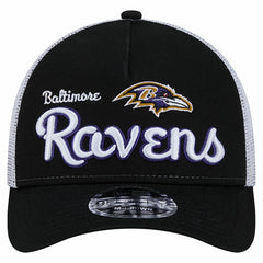 Baltimore Ravens New Era Side Lines 9FORTY Adjustable Hat - Black sale
