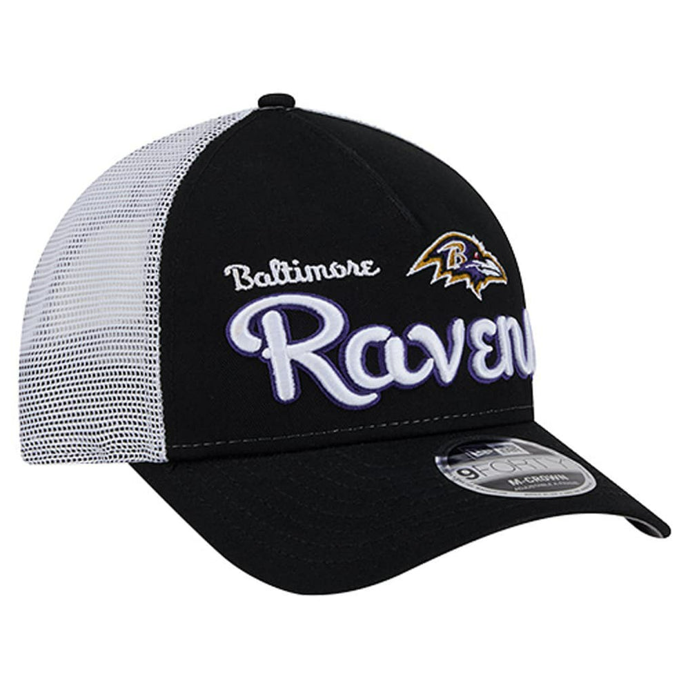 Baltimore Ravens New Era Side Lines 9FORTY Adjustable Hat - Black sale