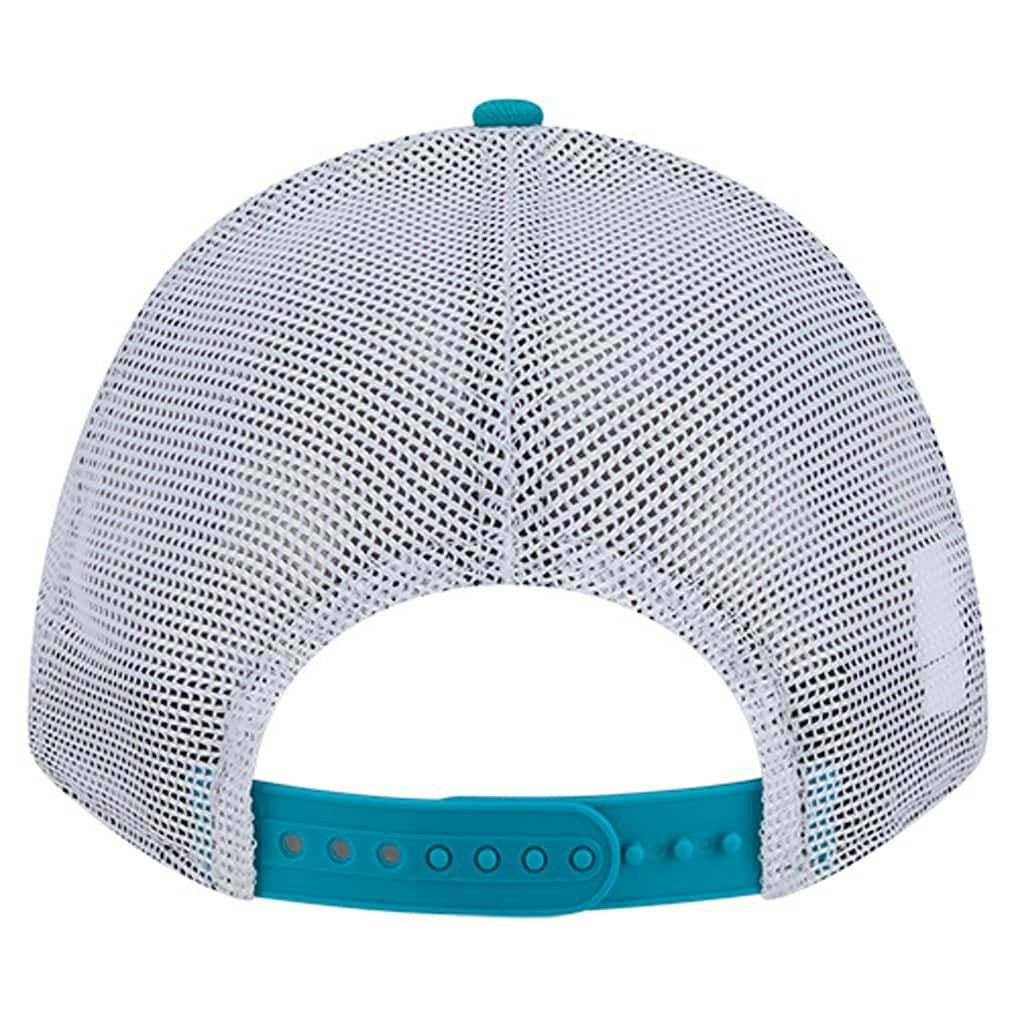 Miami Dolphins New Era Side Lines 9FORTY Adjustable Hat - Aqua discount