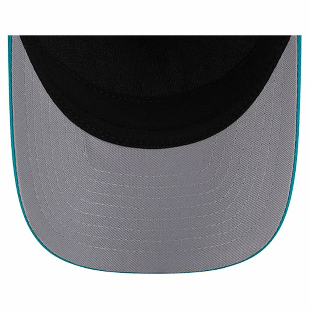 Miami Dolphins New Era Side Lines 9FORTY Adjustable Hat - Aqua discount