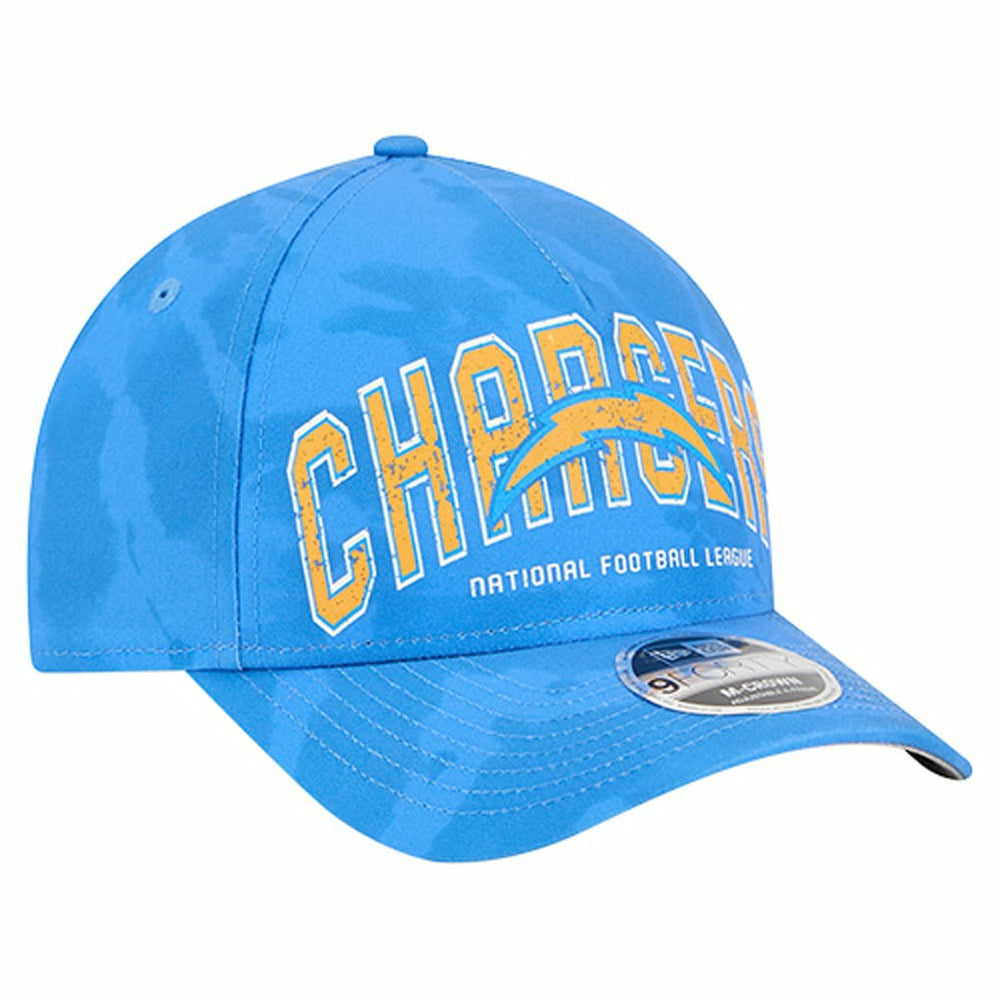 Los Angeles Chargers New Era Tie Dye Fade 9Forty M-Crown A-Frame Adjustable Hat - Powder Blue online