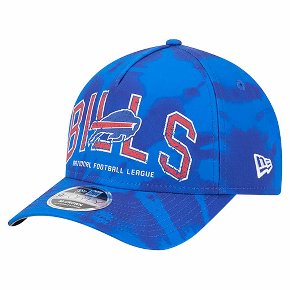 Buffalo Bills New Era Tie Dye Fade 9Forty M-Crown A-Frame Adjustable Hat - Royal discount
