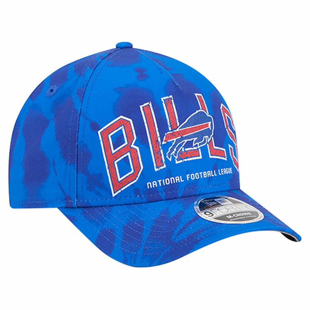 Buffalo Bills New Era Tie Dye Fade 9Forty M-Crown A-Frame Adjustable Hat - Royal discount
