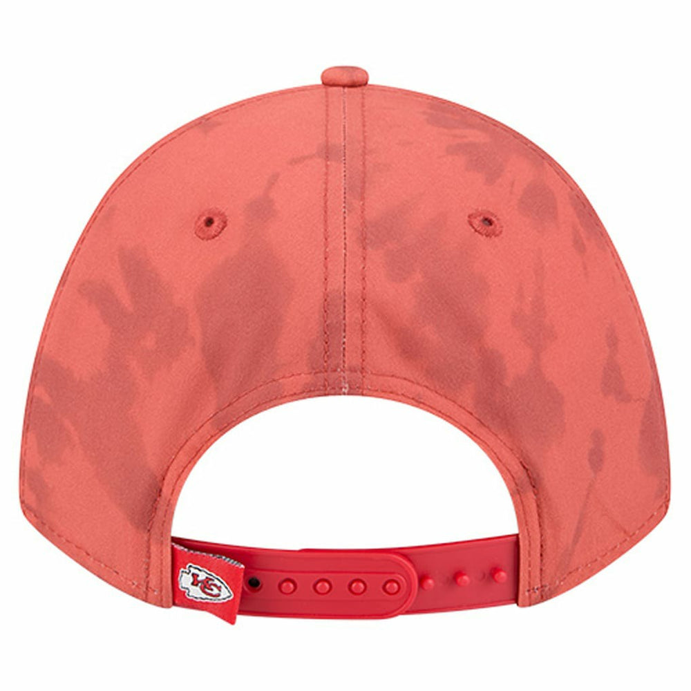 Kansas City Chiefs New Era Tie Dye Fade 9Forty M-Crown A-Frame Adjustable Hat - Red cheap