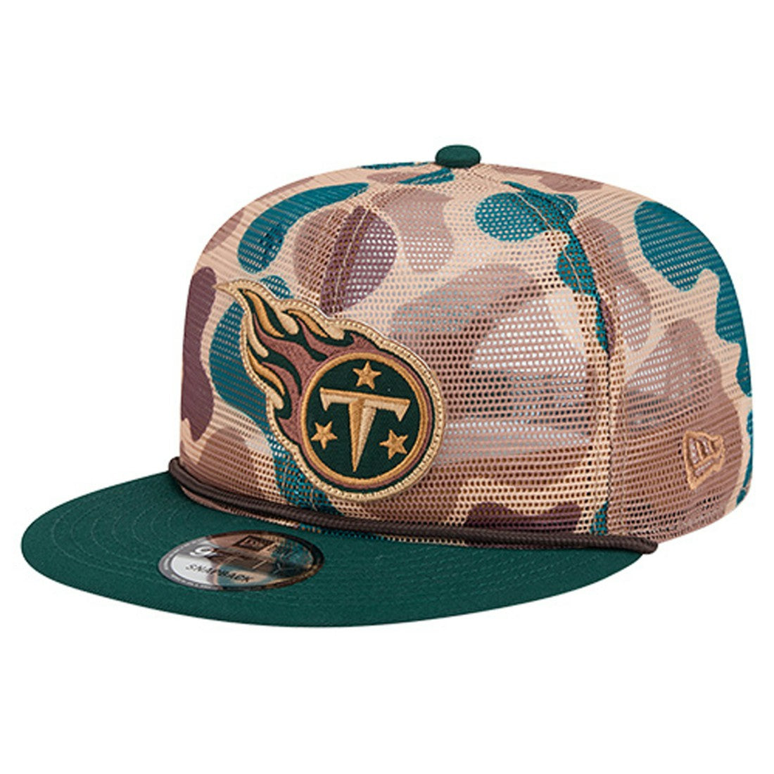 Tennessee Titans New Era Duck Camo 9FIFTY Snapback Hat - Camo on sale
