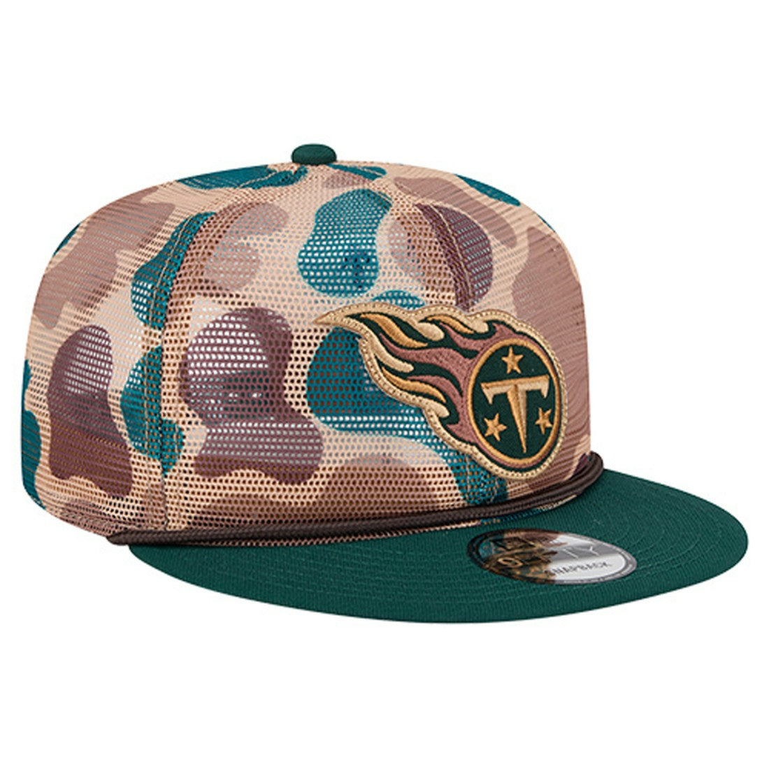 Tennessee Titans New Era Duck Camo 9FIFTY Snapback Hat - Camo on sale