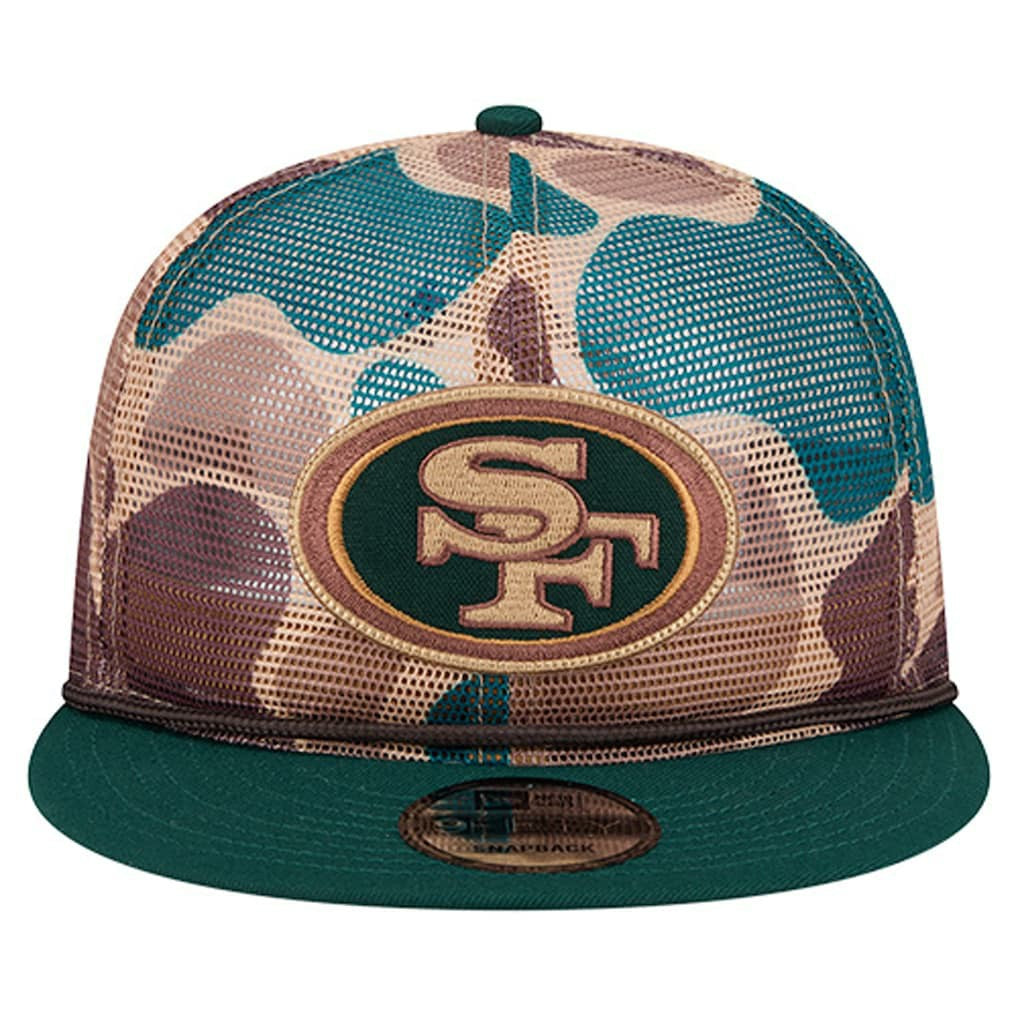 San Francisco 49ers New Era Duck Camo 9FIFTY Snapback Hat - Camo cheap