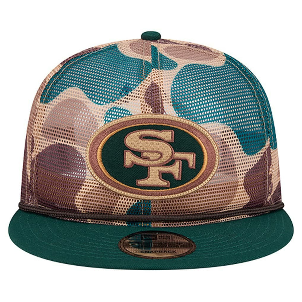 San Francisco 49ers New Era Duck Camo 9FIFTY Snapback Hat - Camo cheap