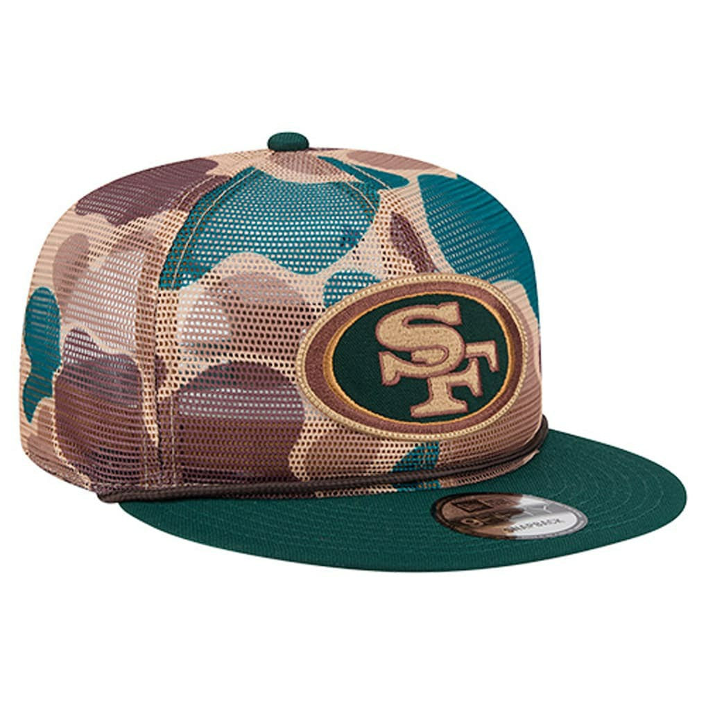 San Francisco 49ers New Era Duck Camo 9FIFTY Snapback Hat - Camo cheap