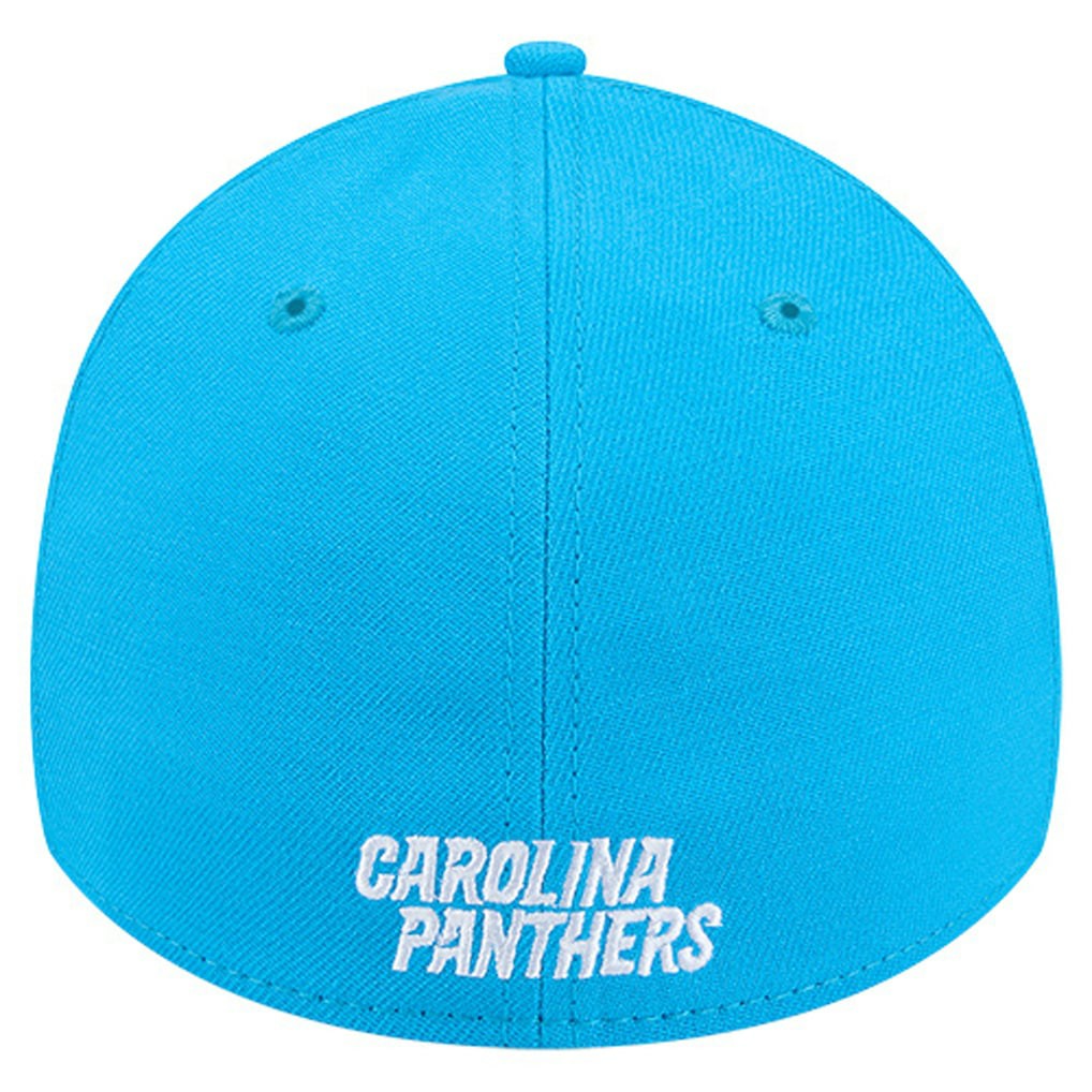 Carolina Panthers New Era Overlap Logo 39THIRTY Stretch Fit Hat - Blue for sale