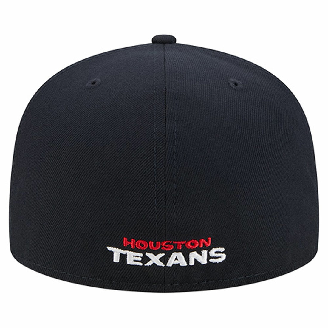 Houston Texans New Era Overlap Wordmark 59FIFTY Fitted Hat - Navy sale