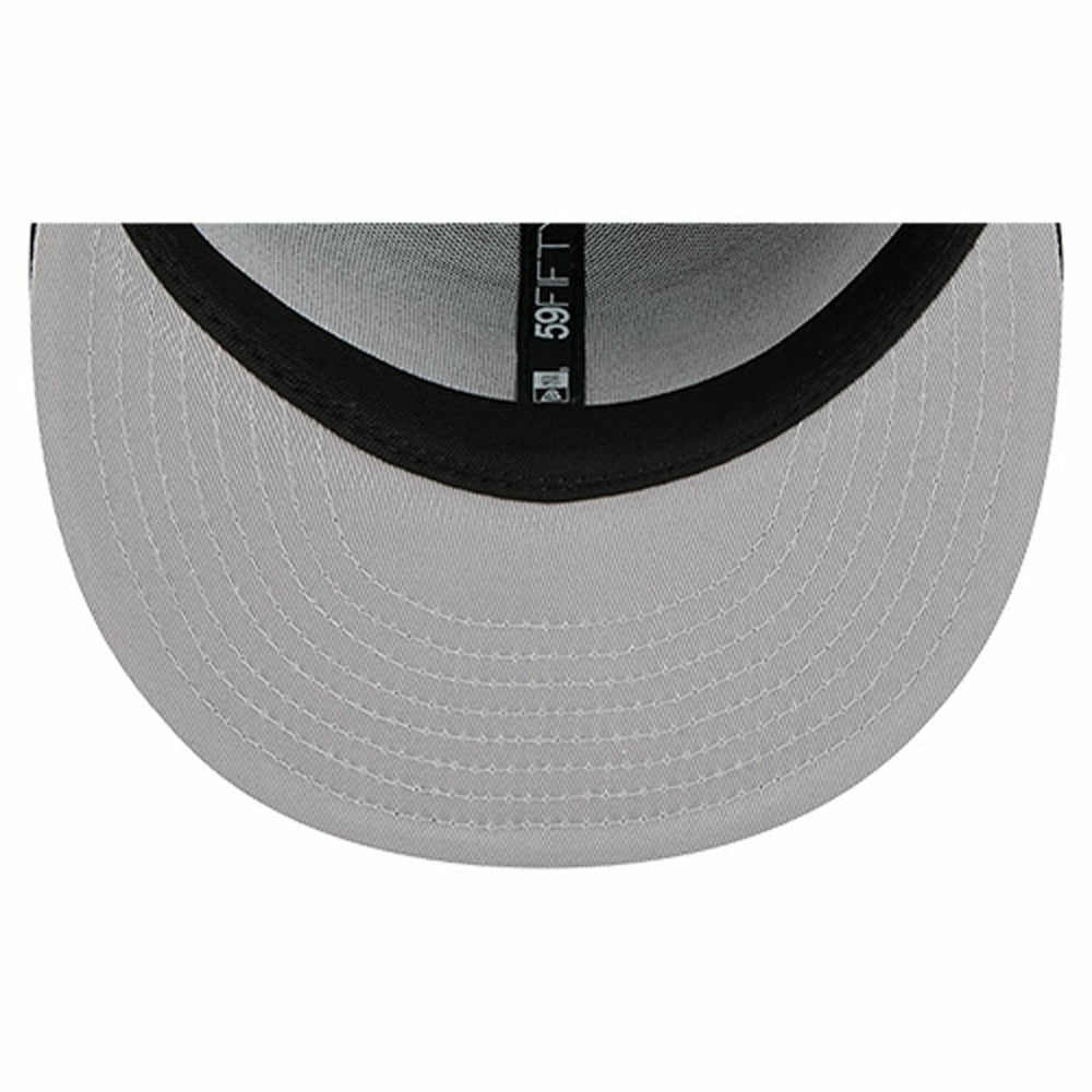 Houston Texans New Era Overlap Wordmark 59FIFTY Fitted Hat - Navy sale