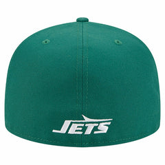 New York Jets New Era Overlap Wordmark 59FIFTY Fitted Hat - Green discount