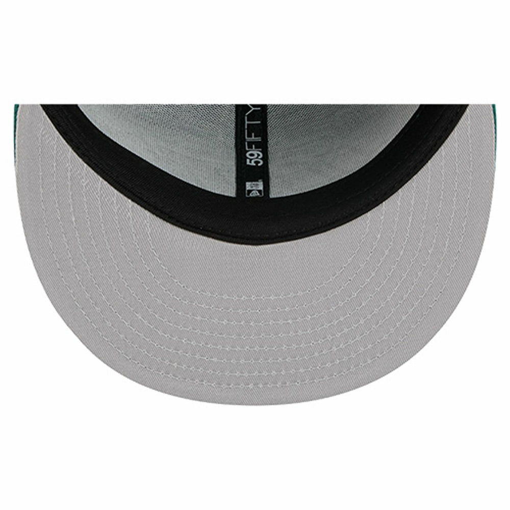 New York Jets New Era Overlap Wordmark 59FIFTY Fitted Hat - Green discount