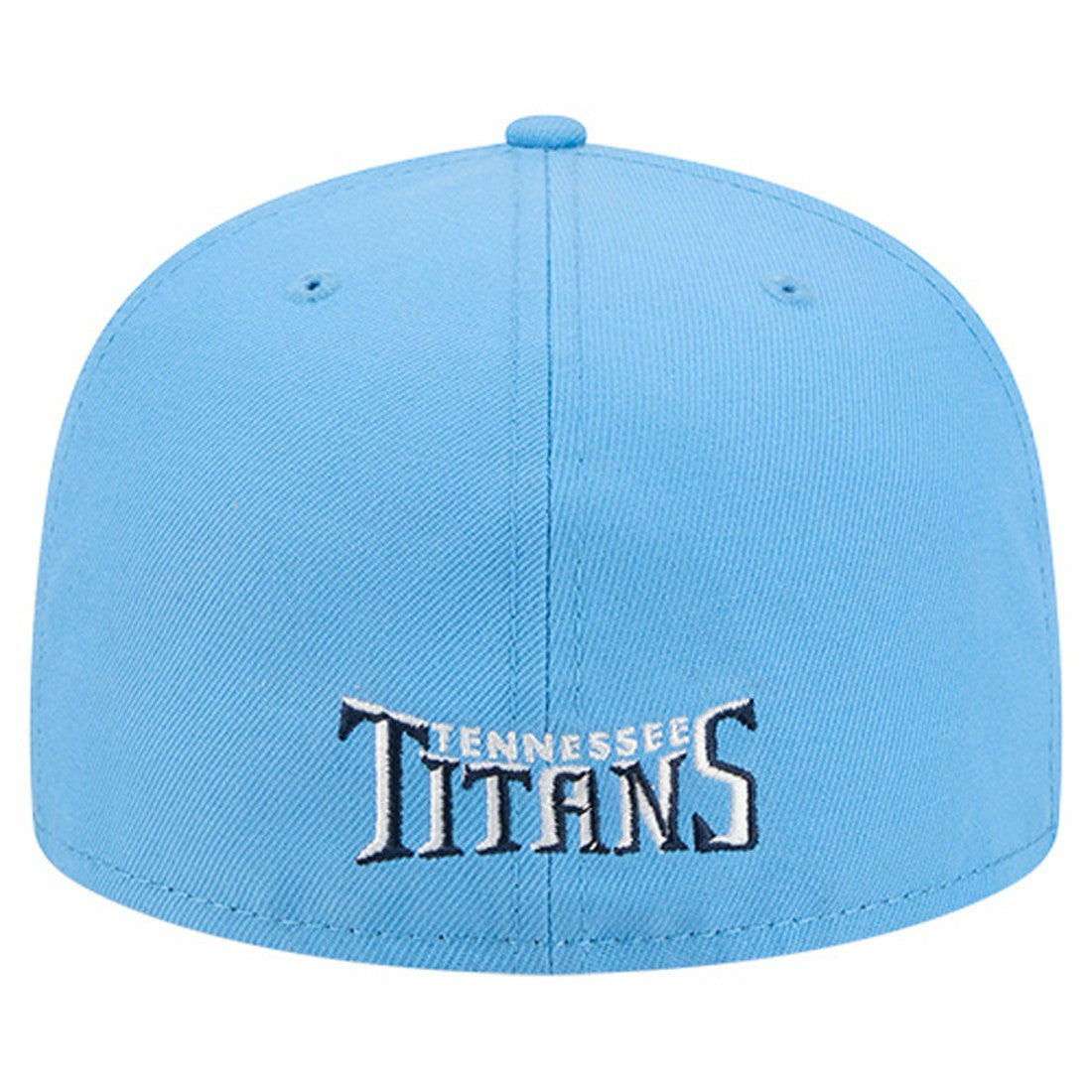 Tennessee Titans New Era Overlap Wordmark 59FIFTY Fitted Hat - Light Blue outlet