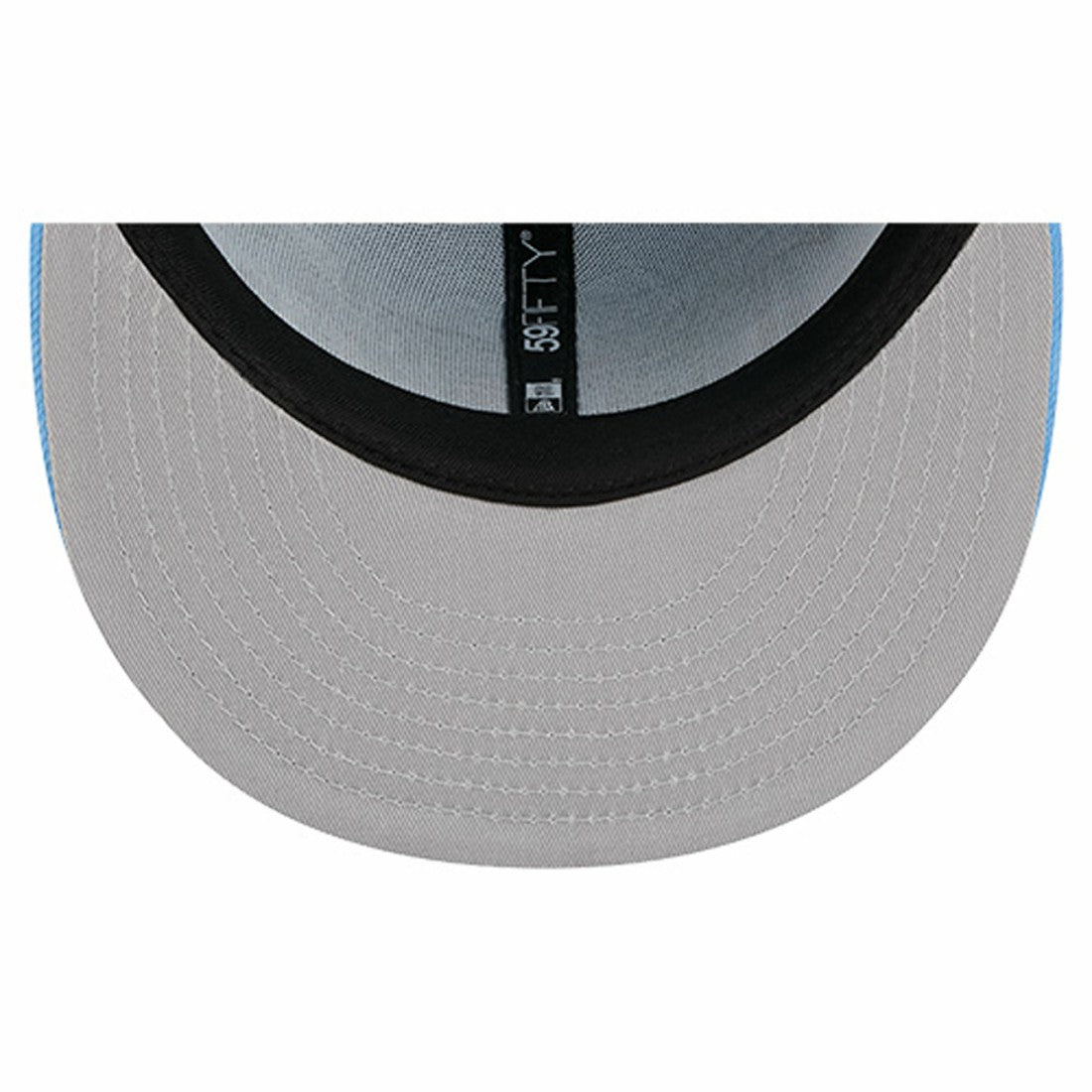 Tennessee Titans New Era Overlap Wordmark 59FIFTY Fitted Hat - Light Blue outlet