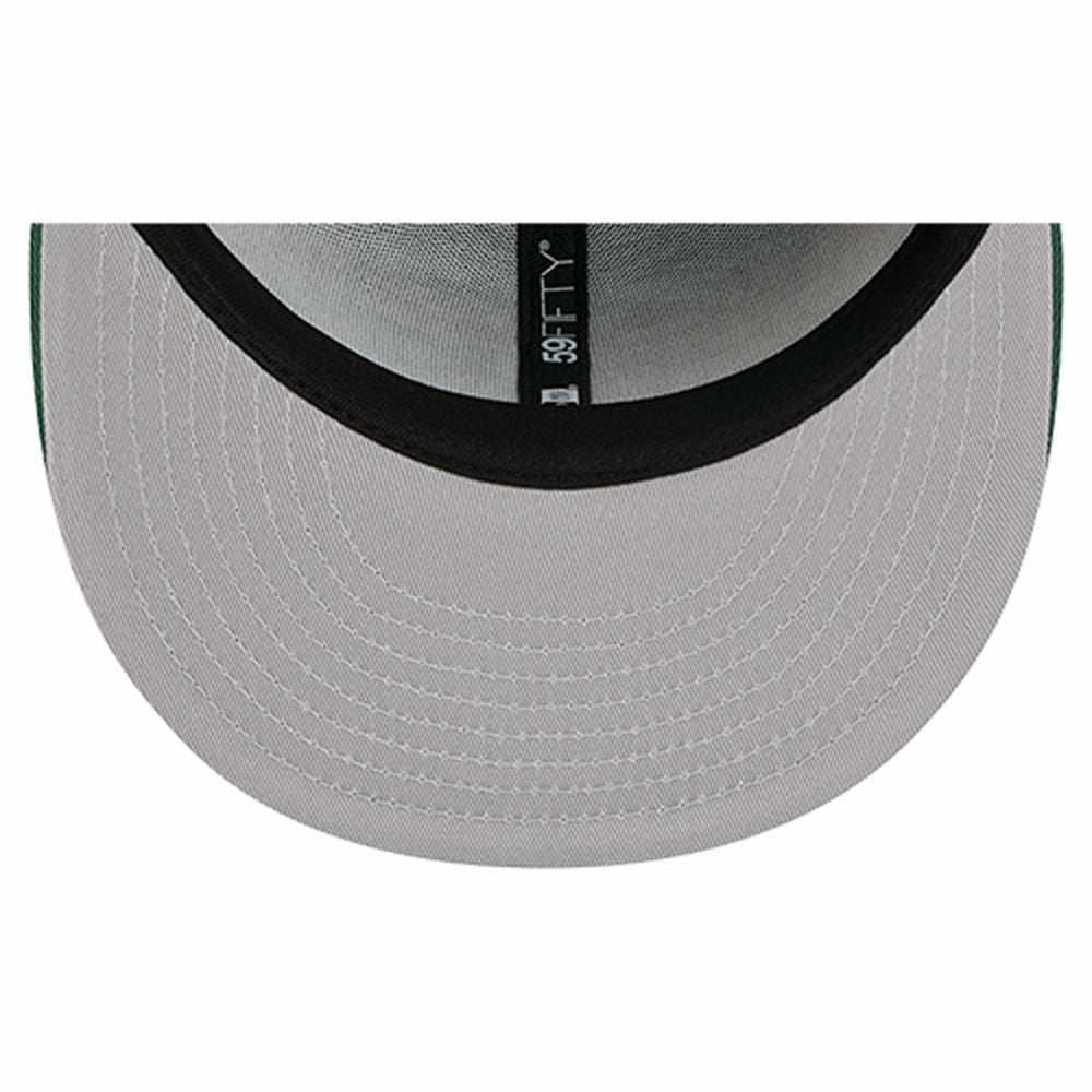 Green Bay Packers New Era Overlap Wordmark 59FIFTY Fitted Hat - Green sale