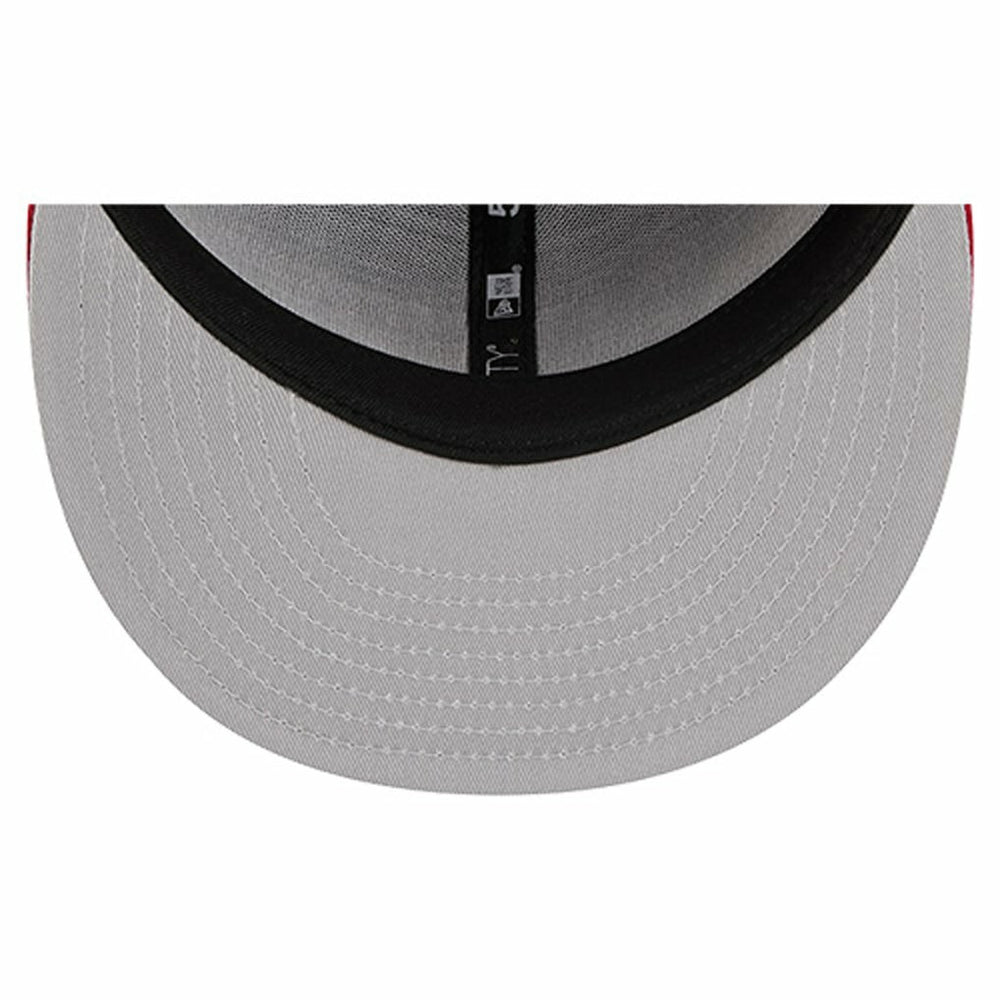 Arizona Cardinals New Era Overlap Wordmark 59FIFTY Fitted Hat - Cardinal outlet