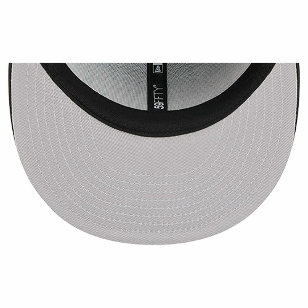 Cincinnati Bengals New Era Overlap Wordmark 59FIFTY Fitted Hat - Black for sale