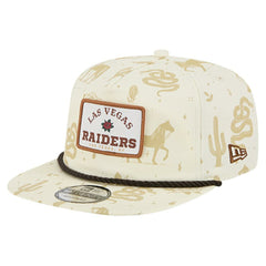 Las Vegas Raiders New Era Desert Rose 19TWENTY Adjustable Hat - Cream cheap