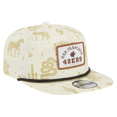 San Francisco 49ers New Era Desert Rose 19TWENTY Adjustable Hat - Cream discount