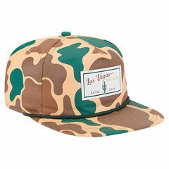 Las Vegas Raiders New Era Duck Rope 19TWENTY Snapback Hat - Camo discount