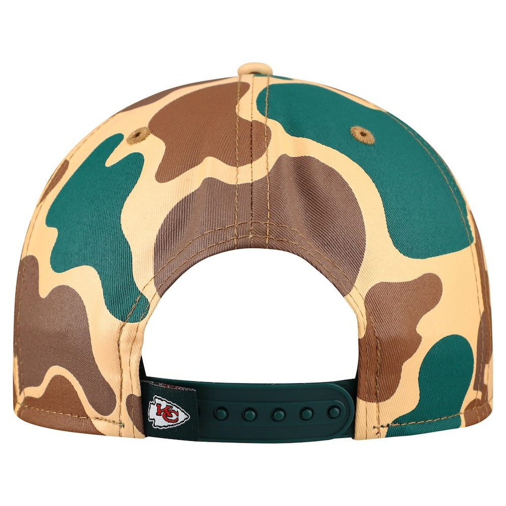 Kansas City Chiefs New Era Duck Rope 19TWENTY Snapback Hat - Camo for sale