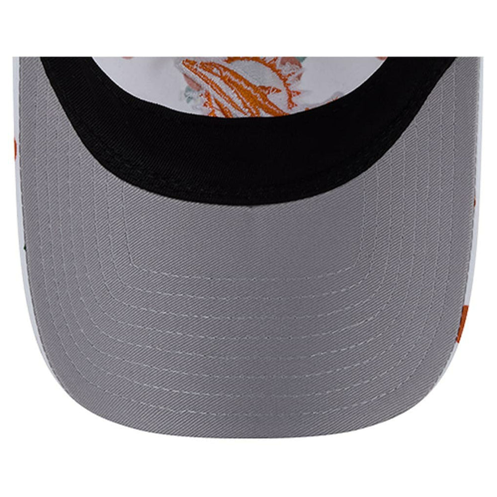 Miami Dolphins New Era Women's Fruit Pattern 9TWENTY Adjustable Hat - White online