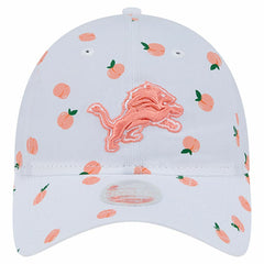 Detroit Lions New Era Women's Fruit Pattern 9TWENTY Adjustable Hat - White outlet