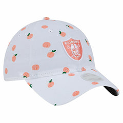 Las Vegas Raiders New Era Women's Fruit Pattern 9TWENTY Adjustable Hat - White for sale