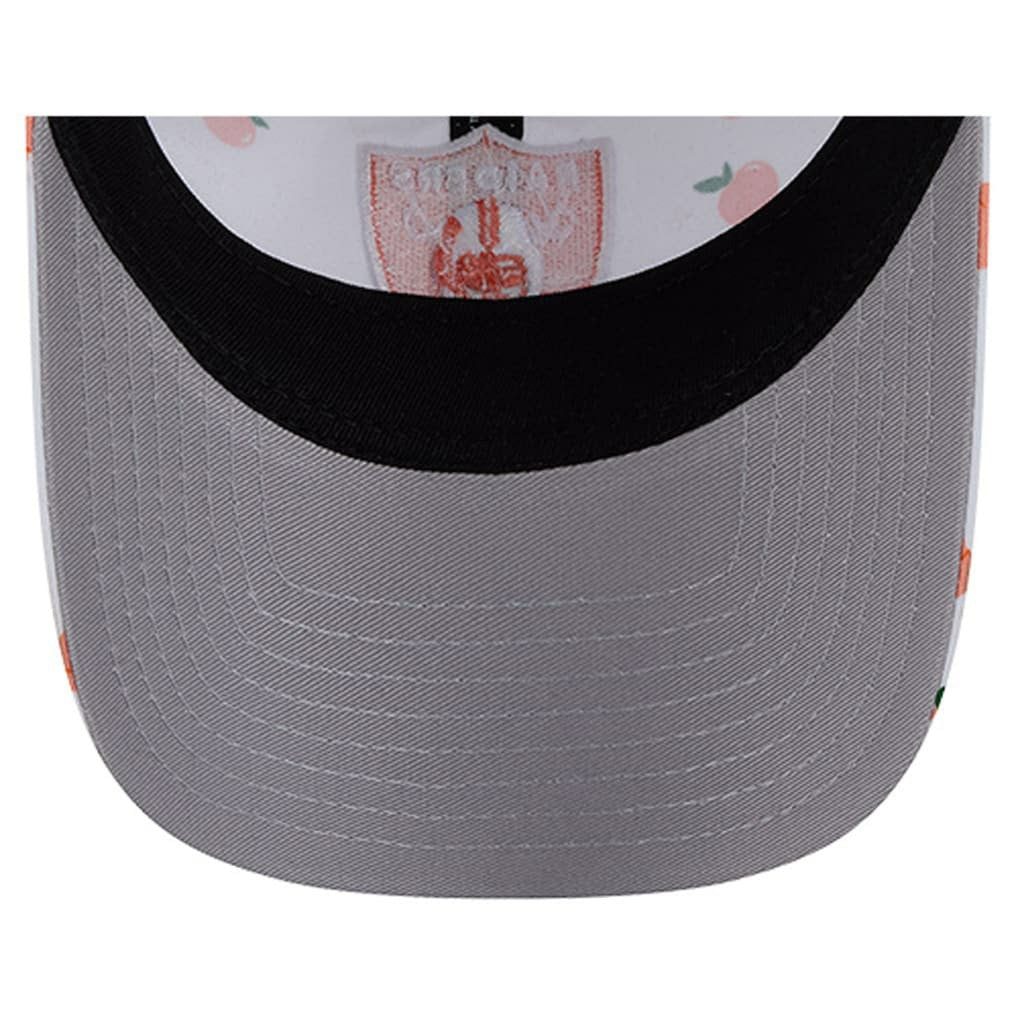 Las Vegas Raiders New Era Women's Fruit Pattern 9TWENTY Adjustable Hat - White for sale