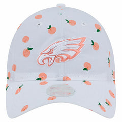 Philadelphia Eagles New Era Women's Fruit Pattern 9TWENTY Adjustable Hat - White cheap