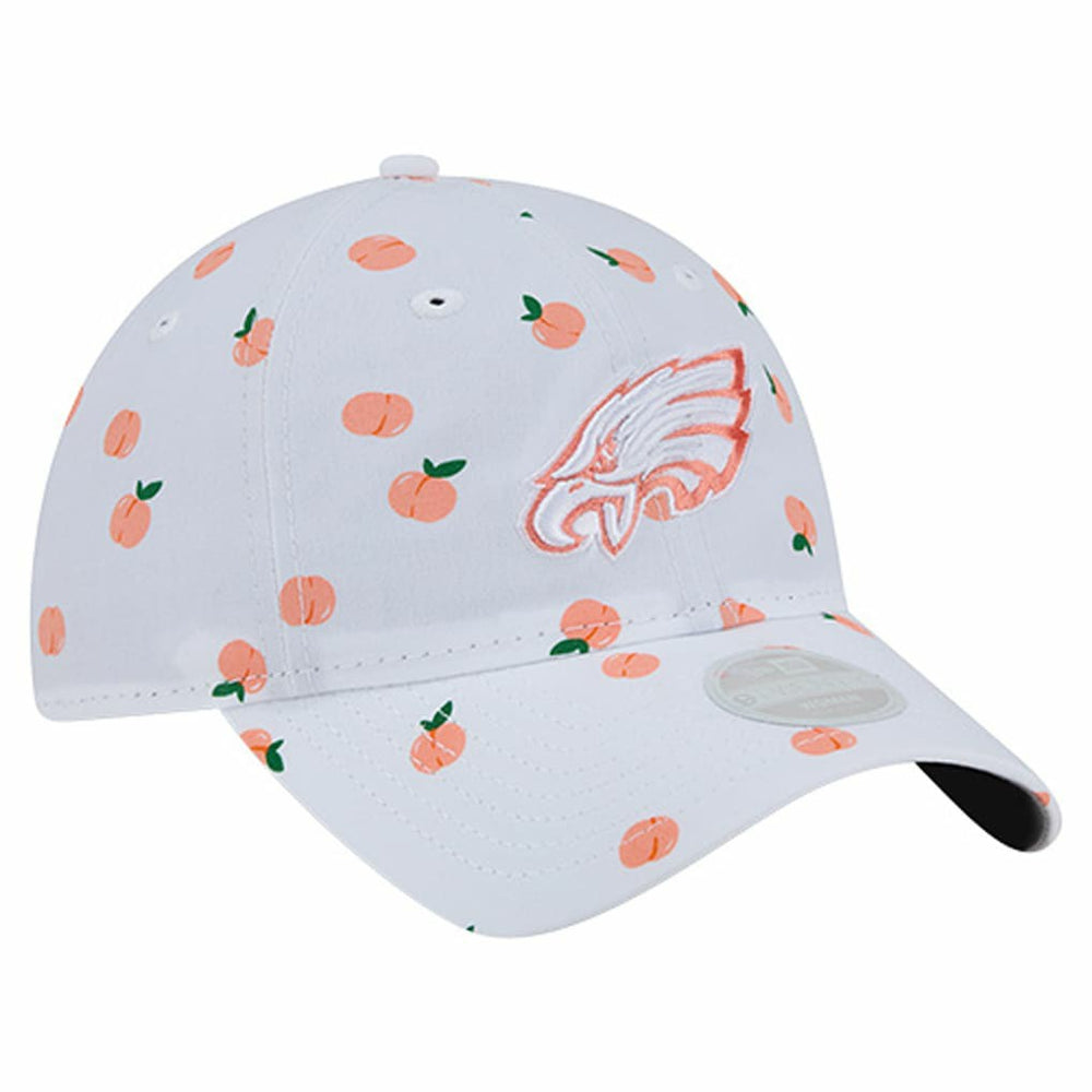 Philadelphia Eagles New Era Women's Fruit Pattern 9TWENTY Adjustable Hat - White cheap