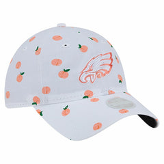 Philadelphia Eagles New Era Women's Fruit Pattern 9TWENTY Adjustable Hat - White cheap