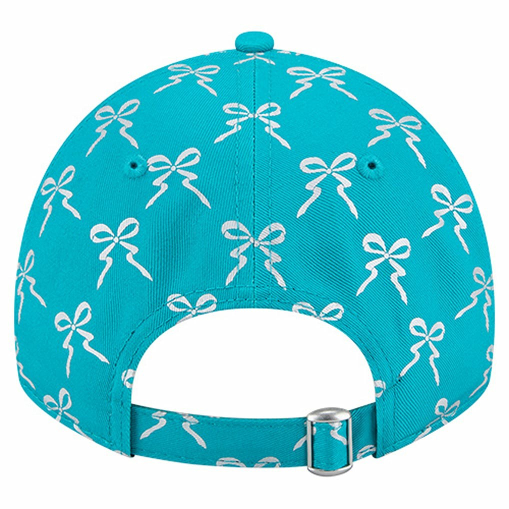 Miami Dolphins New Era Women's Ribbon 9TWENTY Adjustable Hat - Aqua on sale