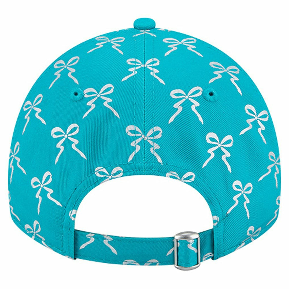 Miami Dolphins New Era Women's Ribbon 9TWENTY Adjustable Hat - Aqua on sale