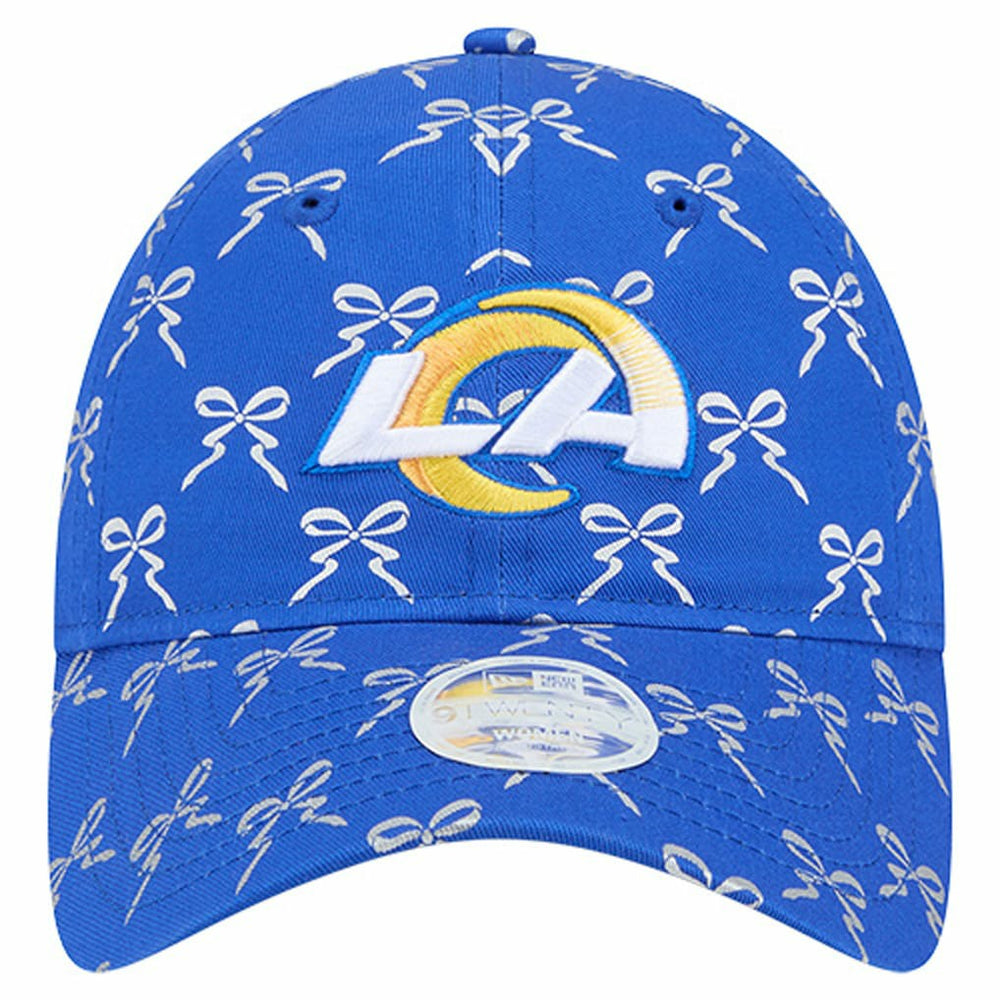 Los Angeles Rams New Era Women's Ribbon 9TWENTY Adjustable Hat - Royal discount
