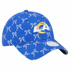 Los Angeles Rams New Era Women's Ribbon 9TWENTY Adjustable Hat - Royal discount