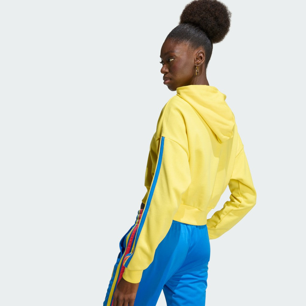 Colombia National Team Women's FIFA x World Cup Alphaskin Cropped Hoodie - Yellow | Adidas outlet