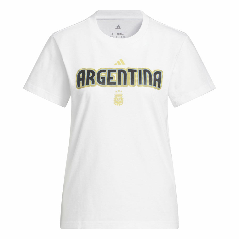 Argentina National Team Women's Jersey Hook T-Shirt - White | Adidas cheap