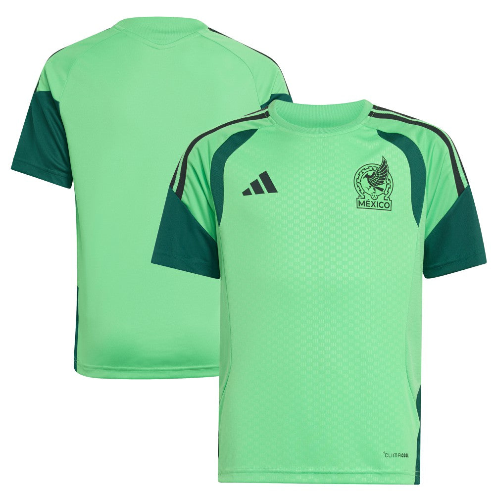 Mexico National Team Youth FIFA x World Cup 2026 Tiro Training Jersey - Green | Adidas online