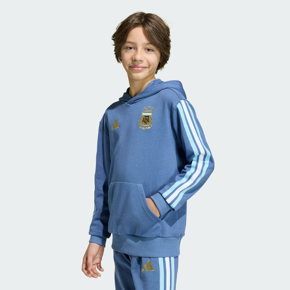 Argentina National Team Youth FIFA x World Cup Alphaskin Hoodie - Blue | Adidas on sale