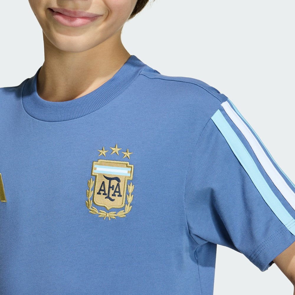 Argentina National Team Youth FIFA x World Cup Alphaskin T-Shirt - Blue | Adidas shop