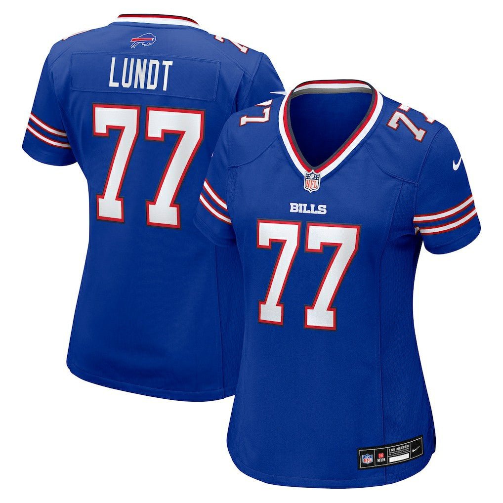 Chase Lundt Buffalo Bills Women's Team Game Jersey - Royal | Nike discount