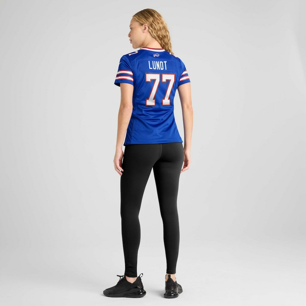 Chase Lundt Buffalo Bills Women's Team Game Jersey - Royal | Nike discount