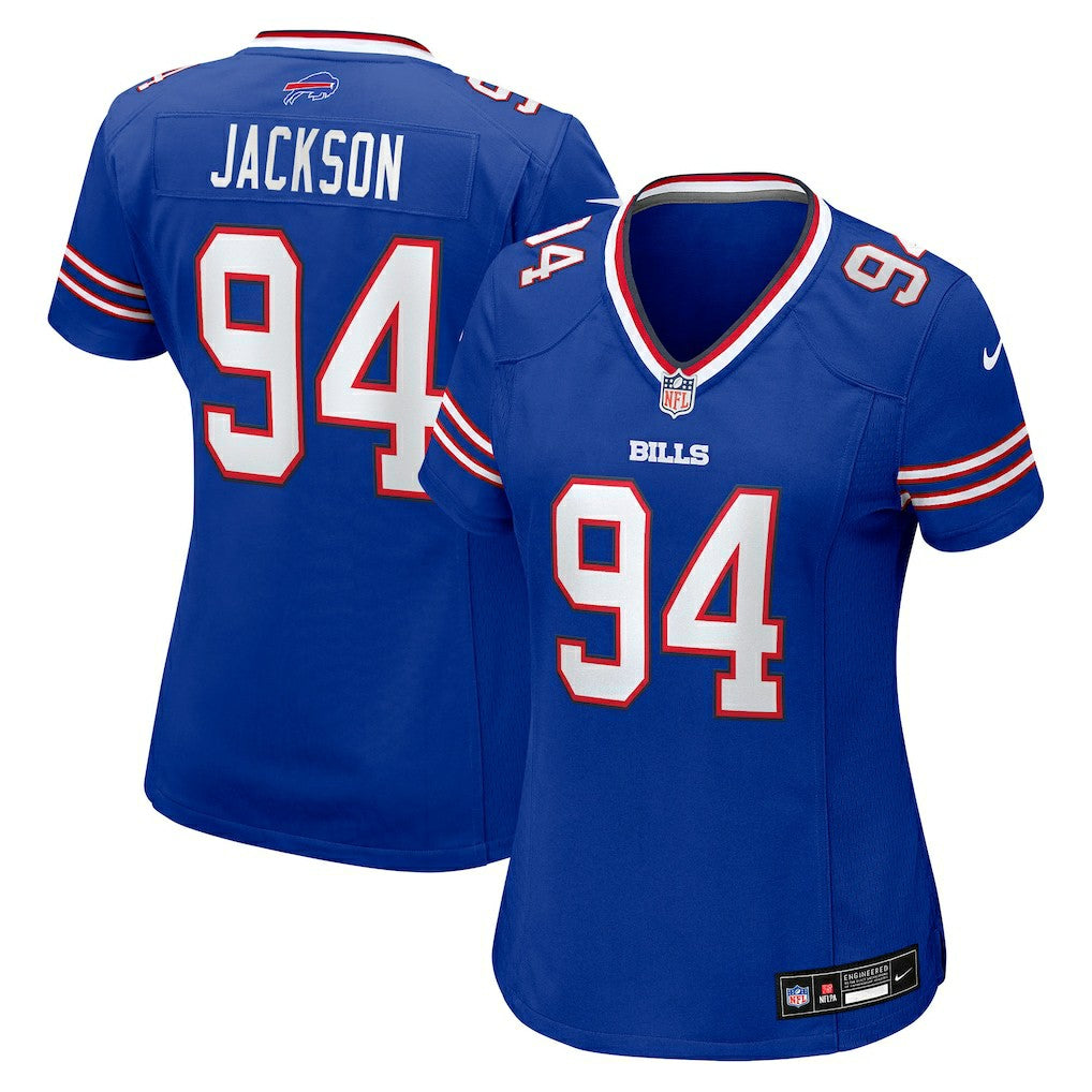 Landon Jackson Buffalo Bills Women's Team Game Jersey - Royal | Nike outlet