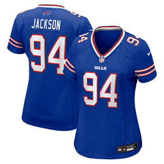 Landon Jackson Buffalo Bills Women's Team Game Jersey - Royal | Nike outlet