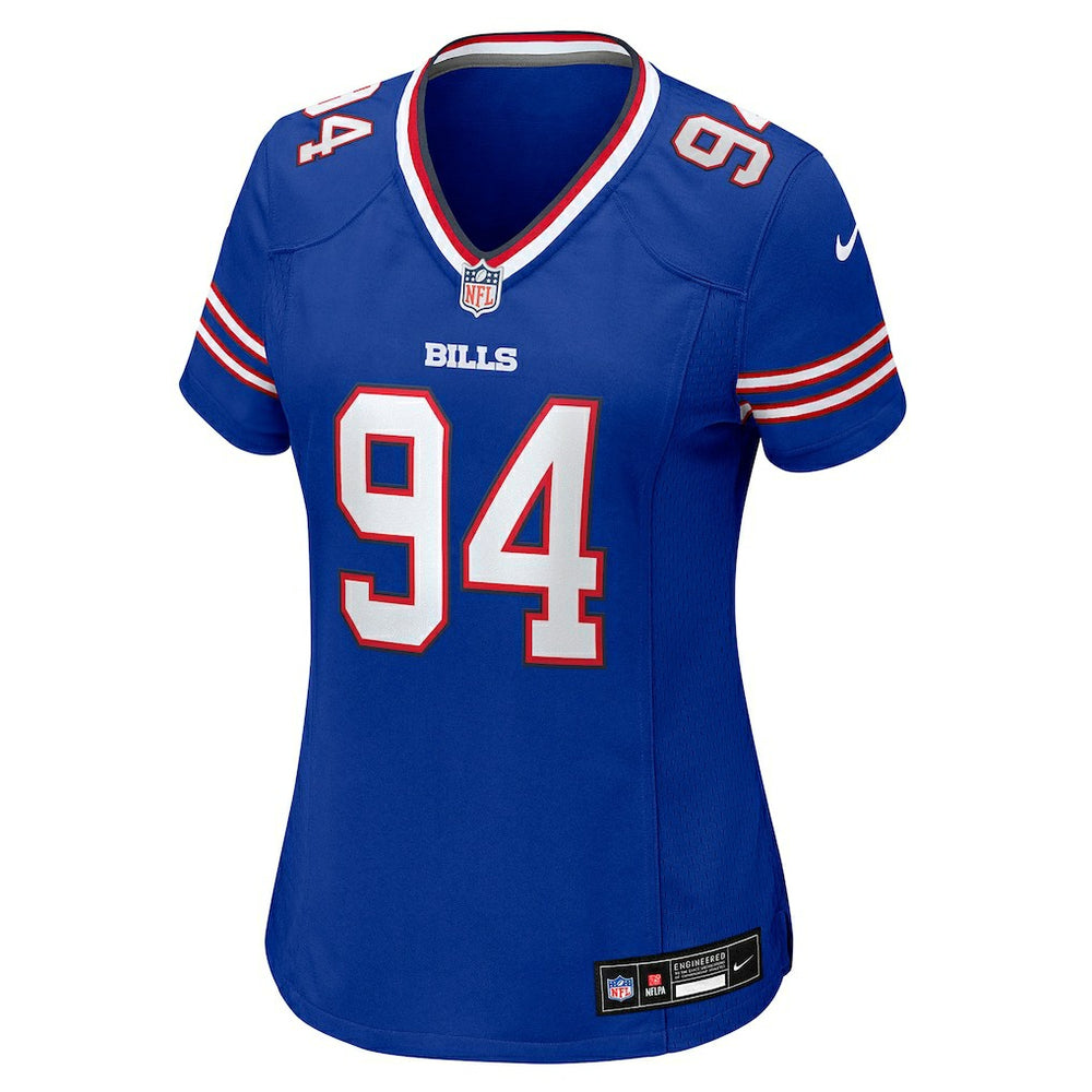 Landon Jackson Buffalo Bills Women's Team Game Jersey - Royal | Nike outlet